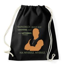 PRINTFASHION Dominic Toretto - Sportzsák, Tornazsák - Fekete tornazsák