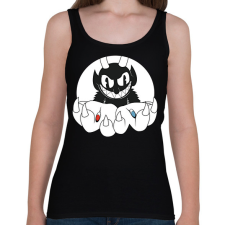 PRINTFASHION Don't deal with the Evil - Női atléta - Fekete női trikó