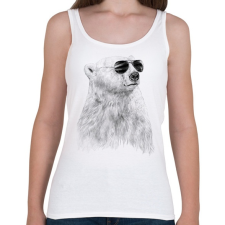 PRINTFASHION Don't let the sun go down - Női atléta - Fehér női trikó