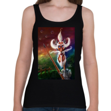 PRINTFASHION DonQuijote - Női atléta - Fekete