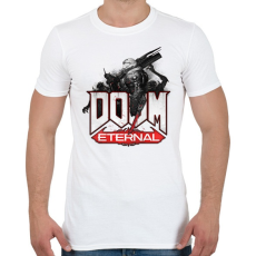 PRINTFASHION DOOM Eternal - Férfi póló - Fehér
