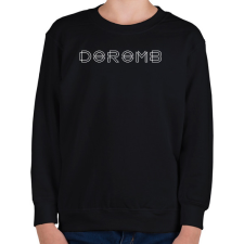 PRINTFASHION DOROMB - Gyerek pulóver - Fekete gyerek pulóver, kardigán