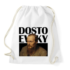 PRINTFASHION Dostoevsky - Önarckép - Sportzsák, Tornazsák - Fehér tornazsák