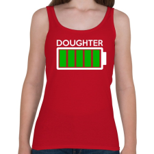 PRINTFASHION DOUGHTER - Női atléta - Cseresznyepiros női trikó