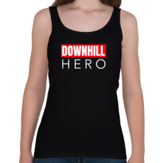 PRINTFASHION DOWNHILL HERO - Női atléta - Fekete