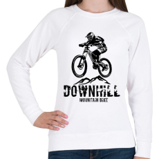PRINTFASHION downhill - Női pulóver - Fehér