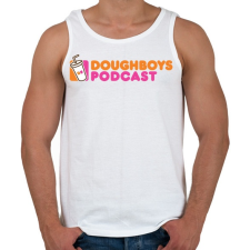 PRINTFASHION DP - Férfi atléta - Fehér atléta, trikó