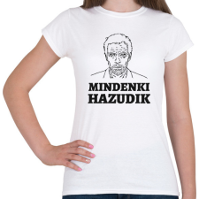 PRINTFASHION Dr. House - mindenki hazudik - Női póló - Fehér női póló