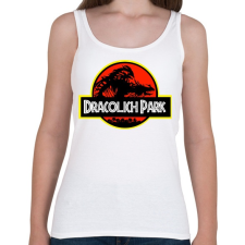 PRINTFASHION Dracolich Park - Női atléta - Fehér női trikó