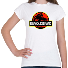 PRINTFASHION Dracolich Park - Női póló - Fehér női póló