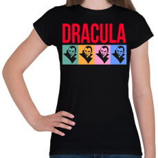 PRINTFASHION Dracula - Női póló - Fekete