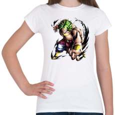 PRINTFASHION dragon ball broly - Női póló - Fehér
