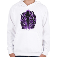 PRINTFASHION Dragon Ball - Dermesztő - Gyerek kapucnis pulóver - Fehér