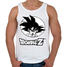 PRINTFASHION dragon-ball - Férfi atléta - Fehér
