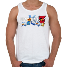 PRINTFASHION dragon ball - Férfi atléta - Fehér atléta, trikó