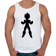PRINTFASHION Dragon Ball - Férfi atléta - Fehér női trikó
