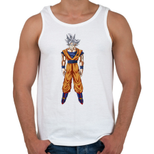 PRINTFASHION Dragon Ball - Férfi atléta - Fehér női trikó