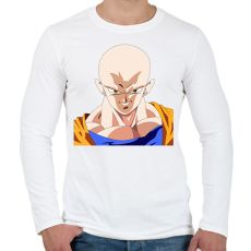 PRINTFASHION Dragon Ball - Férfi hosszú ujjú póló - Fehér