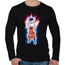 PRINTFASHION dragon ball - Férfi hosszú ujjú póló - Fekete férfi póló