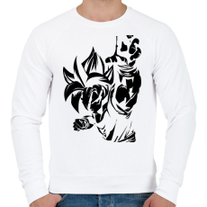 PRINTFASHION Dragon Ball - Férfi pulóver - Fehér