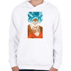PRINTFASHION Dragon Ball - Gyerek kapucnis pulóver - Fehér