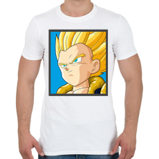 PRINTFASHION Dragon ball karakterek12 - Férfi póló - Fehér