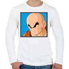 PRINTFASHION Dragon ball karakterek14 - Férfi hosszú ujjú póló - Fehér férfi póló