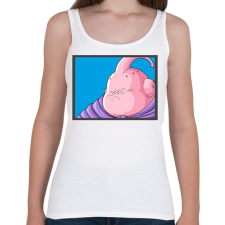 PRINTFASHION Dragon ball karakterek 6 - Női atléta - Fehér női trikó