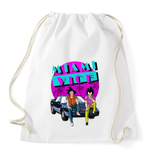 PRINTFASHION Dragon Ball Miami Vice - Sportzsák, Tornazsák - Fehér tornazsák