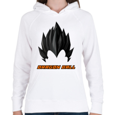 PRINTFASHION Dragon Ball - Női kapucnis pulóver - Fehér női pulóver, kardigán