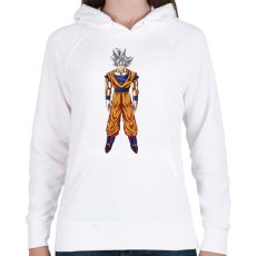 PRINTFASHION Dragon Ball - Női kapucnis pulóver - Fehér