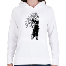 PRINTFASHION Dragon Ball - Női kapucnis pulóver - Fehér