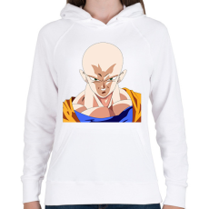 PRINTFASHION Dragon Ball - Női kapucnis pulóver - Fehér