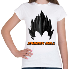 PRINTFASHION Dragon Ball - Női póló - Fehér női póló