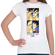 PRINTFASHION Dragon ball - Női póló - Fehér női póló