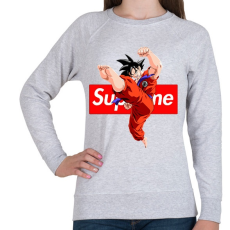 PRINTFASHION Dragon Ball - Női pulóver - Sport szürke