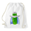 PRINTFASHION Dragon Ball Piccolo Pickle - Sportzsák, Tornazsák - Fehér