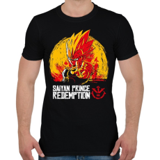 PRINTFASHION Dragon Ball Redemption - Férfi póló - Fekete