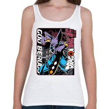 PRINTFASHION Dragon Ball Szuper - Női atléta - Fehér női trikó