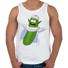 PRINTFASHION Dragon Ball Z Piccolo Pickle - Férfi atléta - Fehér atléta, trikó