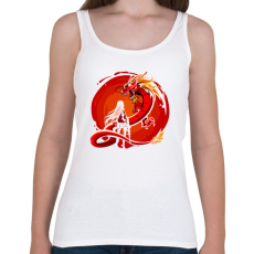 PRINTFASHION Dragon - Női atléta - Fehér
