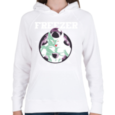 PRINTFASHION Dragonball - Dermesztő - Női kapucnis pulóver - Fehér