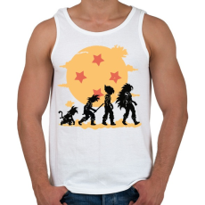 PRINTFASHION Dragonball evolúció - Férfi atléta - Fehér
