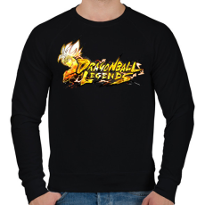 PRINTFASHION DragonBall: Legends - Férfi pulóver - Fekete