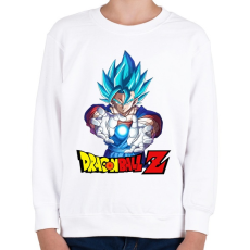 PRINTFASHION Dragonball Vegeta - Gyerek pulóver - Fehér