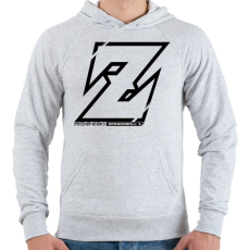 PRINTFASHION Dragonball Z - Férfi kapucnis pulóver - Sport szürke
