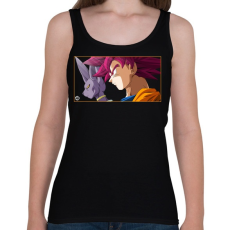 PRINTFASHION DragonBall Z - Női atléta - Fekete