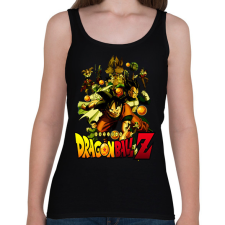 PRINTFASHION dragonball Z - Női atléta - Fekete női trikó