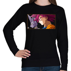 PRINTFASHION DragonBall Z - Női pulóver - Fekete