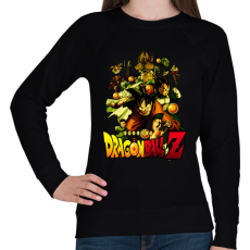 PRINTFASHION dragonball Z - Női pulóver - Fekete